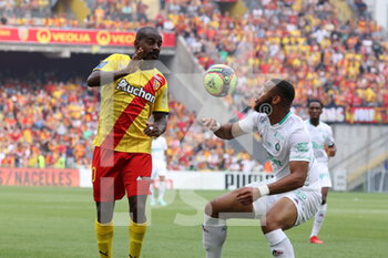 2021-08-15 - Gaël Kakuta 10 Lens during the French championship Ligue 1 football match between RC Lens and AS Saint-Etienne on August 15, 2021 at Bollaert-Delelis stadium in Lens, France - Photo Laurent Sanson / LS Medianord / DPPI - RC LENS VS AS SAINT-ETIENNE - FRENCH LIGUE 1 - SOCCER