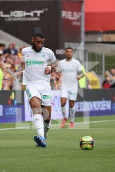 2021-08-15 - Moukoudi 2 Saint-Etienne during the French championship Ligue 1 football match between RC Lens and AS Saint-Etienne on August 15, 2021 at Bollaert-Delelis stadium in Lens, France - Photo Laurent Sanson / LS Medianord / DPPI - RC LENS VS AS SAINT-ETIENNE - FRENCH LIGUE 1 - SOCCER