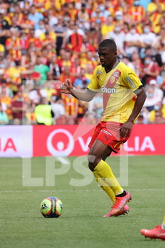 2021-08-15 - Cheick Doucoure 28 Lens during the French championship Ligue 1 football match between RC Lens and AS Saint-Etienne on August 15, 2021 at Bollaert-Delelis stadium in Lens, France - Photo Laurent Sanson / LS Medianord / DPPI - RC LENS VS AS SAINT-ETIENNE - FRENCH LIGUE 1 - SOCCER