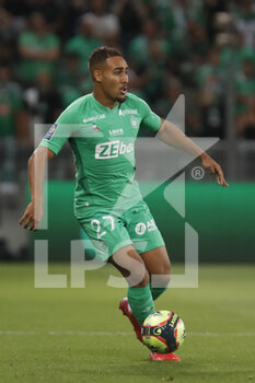2021-08-21 - Yvann MACON of Saint Etienne during the French championship Ligue 1 football match between AS Saint-Etienne and LOSC Lille on August 21, 2021 at Geoffroy-Guichard stadium in Saint-Etienne, France - Photo Romain Biard / Isports / DPPI - AS SAINT-ETIENNE (ASSE) VS LILLE OSC (LOSC) - FRENCH LIGUE 1 - SOCCER