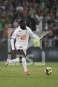 2021-08-21 - Nanitamo IKONE of Lille during the French championship Ligue 1 football match between AS Saint-Etienne and LOSC Lille on August 21, 2021 at Geoffroy-Guichard stadium in Saint-Etienne, France - Photo Romain Biard / Isports / DPPI - AS SAINT-ETIENNE (ASSE) VS LILLE OSC (LOSC) - FRENCH LIGUE 1 - SOCCER