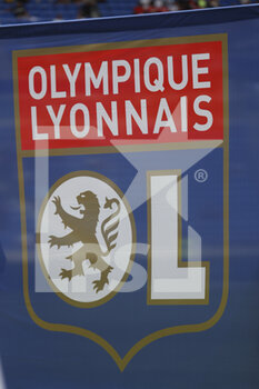 2021-08-22 - Flag of Lyon during the French championship Ligue 1 football match between Olympique Lyonnais and Clermont Foot 63 on August 22, 2021 at Groupama stadium in Decines-Charpieu near Lyon, France - Photo Romain Biard / Isports / DPPI - OLYMPIQUE LYONNAIS VS CLERMONT FOOT 63 - FRENCH LIGUE 1 - SOCCER