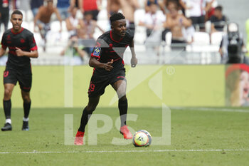 2021-08-22 - Salis ABDUL SAMED of Clermont during the French championship Ligue 1 football match between Olympique Lyonnais and Clermont Foot 63 on August 22, 2021 at Groupama stadium in Decines-Charpieu near Lyon, France - Photo Romain Biard / Isports / DPPI - OLYMPIQUE LYONNAIS VS CLERMONT FOOT 63 - FRENCH LIGUE 1 - SOCCER