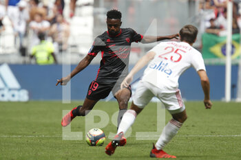 2021-08-22 - Salis ABDUL SAMED of Clermont during the French championship Ligue 1 football match between Olympique Lyonnais and Clermont Foot 63 on August 22, 2021 at Groupama stadium in Decines-Charpieu near Lyon, France - Photo Romain Biard / Isports / DPPI - OLYMPIQUE LYONNAIS VS CLERMONT FOOT 63 - FRENCH LIGUE 1 - SOCCER