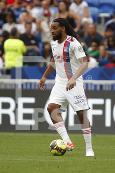 2021-08-22 - Jason DENAYER of Lyon during the French championship Ligue 1 football match between Olympique Lyonnais and Clermont Foot 63 on August 22, 2021 at Groupama stadium in Decines-Charpieu near Lyon, France - Photo Romain Biard / Isports / DPPI - OLYMPIQUE LYONNAIS VS CLERMONT FOOT 63 - FRENCH LIGUE 1 - SOCCER