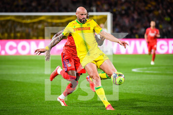 2021-08-27 - Nicolas PALLOIS of Nantes during the French championship Ligue 1 football match between FC Nantes and Olympique Lyonnais on August 27, 2021 at La Beaujoire - Louis Fonteneau stadium in Nantes, France - Photo Matthieu Mirville / DPPI - FC NANTES VS OLYMPIQUE LYONNAIS - FRENCH LIGUE 1 - SOCCER