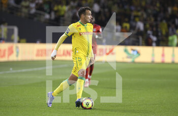 2021-08-27 - Andrei Girotto of Nantes during the French championship Ligue 1 football match between FC Nantes and Olympique Lyonnais (OL) on August 27, 2021 at Stade de La Beaujoire - Louis Fonteneau in Nantes, France - Photo Jean Catuffe / DPPI - FC NANTES VS OLYMPIQUE LYONNAIS - FRENCH LIGUE 1 - SOCCER