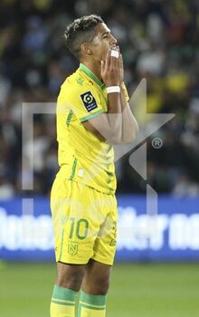 2021-08-27 - Ludovic Blas of Nantes during the French championship Ligue 1 football match between FC Nantes and Olympique Lyonnais (OL) on August 27, 2021 at Stade de La Beaujoire - Louis Fonteneau in Nantes, France - Photo Jean Catuffe / DPPI - FC NANTES VS OLYMPIQUE LYONNAIS - FRENCH LIGUE 1 - SOCCER