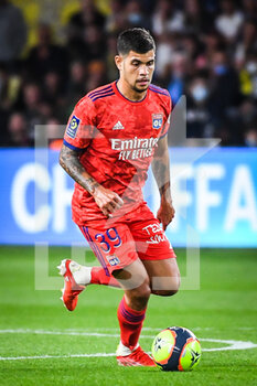 2021-08-27 - Bruno GUIMARAES of Lyon during the French championship Ligue 1 football match between FC Nantes and Olympique Lyonnais on August 27, 2021 at La Beaujoire - Louis Fonteneau stadium in Nantes, France - Photo Matthieu Mirville / DPPI - FC NANTES VS OLYMPIQUE LYONNAIS - FRENCH LIGUE 1 - SOCCER