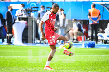 2021-08-29 - Wilson ISIDOR of Monaco during the French championship Ligue 1 football match between ESTAC Troyes and AS Monaco on August 29, 2021 at Stade de L'Aube in Troyes, France - Photo Matthieu Mirville / DPPI - ESTAC TROYES VS AS MONACO - FRENCH LIGUE 1 - SOCCER