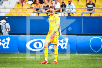 2021-08-29 - Alexander NUBEL of Monaco during the French championship Ligue 1 football match between ESTAC Troyes and AS Monaco on August 29, 2021 at Stade de L'Aube in Troyes, France - Photo Matthieu Mirville / DPPI - ESTAC TROYES VS AS MONACO - FRENCH LIGUE 1 - SOCCER