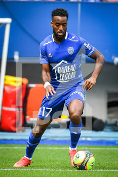 2021-08-29 - Yoann SALMIER of ESTAC Troyes during the French championship Ligue 1 football match between ESTAC Troyes and AS Monaco on August 29, 2021 at Stade de L'Aube in Troyes, France - Photo Matthieu Mirville / DPPI - ESTAC TROYES VS AS MONACO - FRENCH LIGUE 1 - SOCCER