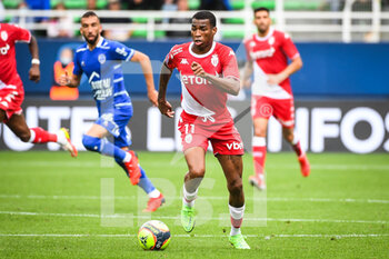 2021-08-29 - Jean LUCAS of Monaco during the French championship Ligue 1 football match between ESTAC Troyes and AS Monaco on August 29, 2021 at Stade de L'Aube in Troyes, France - Photo Matthieu Mirville / DPPI - ESTAC TROYES VS AS MONACO - FRENCH LIGUE 1 - SOCCER