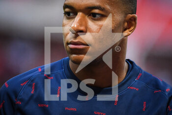 2021-08-29 - Kylian MBAPPE of PSG during the French championship Ligue 1 football match between Stade de Reims and Paris Saint-Germain on August 29, 2021 at Auguste Delaune stadium in Reims, France - Photo Matthieu Mirville / DPPI - STADE DE REIMS VS PARIS SAINT-GERMAIN - FRENCH LIGUE 1 - SOCCER