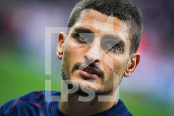 2021-08-29 - Marco VERRATTI of PSG during the French championship Ligue 1 football match between Stade de Reims and Paris Saint-Germain on August 29, 2021 at Auguste Delaune stadium in Reims, France - Photo Matthieu Mirville / DPPI - STADE DE REIMS VS PARIS SAINT-GERMAIN - FRENCH LIGUE 1 - SOCCER