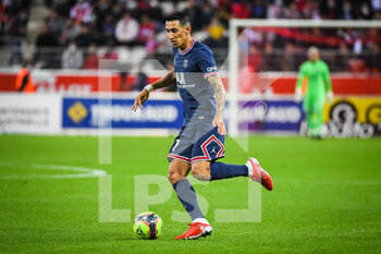 2021-08-29 - Angel DI MARIA of PSG during the French championship Ligue 1 football match between Stade de Reims and Paris Saint-Germain on August 29, 2021 at Auguste Delaune stadium in Reims, France - STADE DE REIMS VS PARIS SAINT-GERMAIN - FRENCH LIGUE 1 - SOCCER