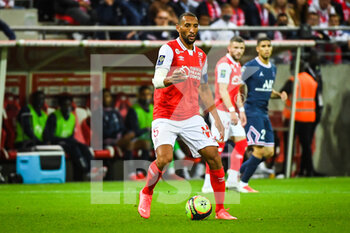 2021-08-29 - Yunis ABDELHAMID of Reims during the French championship Ligue 1 football match between Stade de Reims and Paris Saint-Germain on August 29, 2021 at Auguste Delaune stadium in Reims, France - STADE DE REIMS VS PARIS SAINT-GERMAIN - FRENCH LIGUE 1 - SOCCER