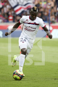 2021-09-11 - Jodel Dossou of Clermont during the French championship Ligue 1 football match between Paris Saint-Germain (PSG) and Clermont Foot 63 on September 11, 2021 at Parc des Princes stadium in Paris, France - PARIS SAINT-GERMAIN VS CLERMONT FOOT 63 - FRENCH LIGUE 1 - SOCCER