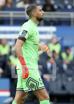 2021-09-11 - Goalkeeper of PSG Gianluigi Donnarumma during the French championship Ligue 1 football match between Paris Saint-Germain (PSG) and Clermont Foot 63 on September 11, 2021 at Parc des Princes stadium in Paris, France - PARIS SAINT-GERMAIN VS CLERMONT FOOT 63 - FRENCH LIGUE 1 - SOCCER