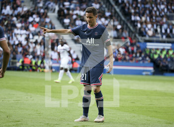 2021-09-11 - Ander Herrera of PSG during the French championship Ligue 1 football match between Paris Saint-Germain (PSG) and Clermont Foot 63 on September 11, 2021 at Parc des Princes stadium in Paris, France - PARIS SAINT-GERMAIN VS CLERMONT FOOT 63 - FRENCH LIGUE 1 - SOCCER
