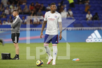 2021-09-12 - Jerome BOATENG of Lyon during the French championship Ligue 1 football match between Olympique lyonnais and Racing Club de Strasbourg Alsace on September 12, 2021 at Groupama Stadium in Décines-Charpieu, near Lyon, France - OLYMPIQUE LYONNAIS VS RACING CLUB DE STRASBOURG ALSACE - FRENCH LIGUE 1 - SOCCER