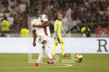 2021-09-12 - Sinaly DIOMANDE of Lyon during the French championship Ligue 1 football match between Olympique lyonnais and Racing Club de Strasbourg Alsace on September 12, 2021 at Groupama Stadium in Décines-Charpieu, near Lyon, France - OLYMPIQUE LYONNAIS VS RACING CLUB DE STRASBOURG ALSACE - FRENCH LIGUE 1 - SOCCER