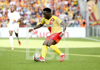 2021-09-18 - Arnaud Kalimuendo of Lens during the French championship Ligue 1 football match between RC Lens (RCL) and Lille OSC (LOSC) on September 18, 2021 at stade Felix Bollaert-Delelis in Lens, France - RC LENS (RCL) VS LILLE OSC (LOSC) - FRENCH LIGUE 1 - SOCCER