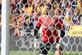 2021-09-18 - Jean-Louis LECA 16 goalkeeper Lens during the French championship Ligue 1 football match between RC Lens and Lille OSC, LOSC, on September 18, 2021 at Bollaert-Delelis stadium in Lens, France - RC LENS VS LILLE OSC - FRENCH LIGUE 1 - SOCCER