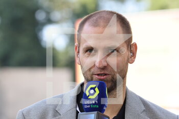 2021-09-18 - French TV consultant Mathieu BODMER during the French championship Ligue 1 football match between RC Lens and Lille OSC, LOSC, on September 18, 2021 at Bollaert-Delelis stadium in Lens, France - RC LENS VS LILLE OSC - FRENCH LIGUE 1 - SOCCER