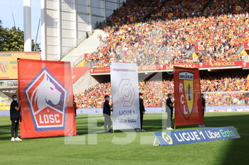 2021-09-18 - LOSC - Lens derby during the French championship Ligue 1 football match between RC Lens and Lille OSC, LOSC, on September 18, 2021 at Bollaert-Delelis stadium in Lens, France - RC LENS VS LILLE OSC - FRENCH LIGUE 1 - SOCCER
