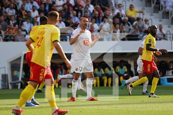 2021-09-18 - Burak YILMAZ 17 LOSC during the French championship Ligue 1 football match between RC Lens and Lille OSC, LOSC, on September 18, 2021 at Bollaert-Delelis stadium in Lens, France - RC LENS VS LILLE OSC - FRENCH LIGUE 1 - SOCCER