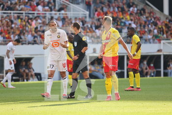 2021-09-18 - Burak YILMAZ 17 LOSC during the French championship Ligue 1 football match between RC Lens and Lille OSC, LOSC, on September 18, 2021 at Bollaert-Delelis stadium in Lens, France - RC LENS VS LILLE OSC - FRENCH LIGUE 1 - SOCCER