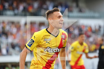 2021-09-18 - Frankowski 29 joie goal during the French championship Ligue 1 football match between RC Lens and Lille OSC, LOSC, on September 18, 2021 at Bollaert-Delelis stadium in Lens, France - RC LENS VS LILLE OSC - FRENCH LIGUE 1 - SOCCER