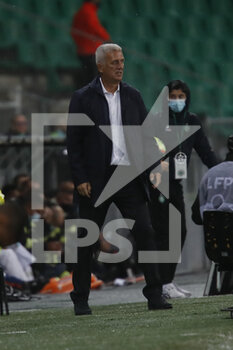 2021-09-18 - Vladimir PETKOVIC coach of Bordeaux during the French championship Ligue 1 football match between AS Saint-Etienne and FC Girondins de Bordeaux on September 18, 2021 at Geoffroy-Guichard stadium in Saint-Etienne, France - AS SAINT-ETIENNE VS FC GIRONDINS DE BORDEAUX - FRENCH LIGUE 1 - SOCCER