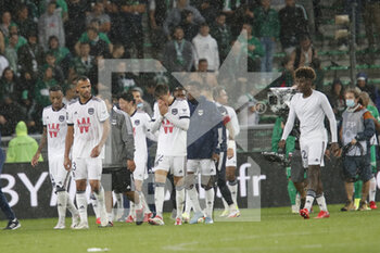 2021-09-18 - Team of Bordeaux during the French championship Ligue 1 football match between AS Saint-Etienne and FC Girondins de Bordeaux on September 18, 2021 at Geoffroy-Guichard stadium in Saint-Etienne, France - AS SAINT-ETIENNE VS FC GIRONDINS DE BORDEAUX - FRENCH LIGUE 1 - SOCCER