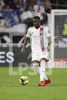 2021-09-25 - Sinaly DIOMANDE of Lyon during the French championship Ligue 1 football match between Olympique Lyonnais and FC Lorient on September 25, 2021 at Groupama stadium in Decines-Charpieu near Lyon, France - OLYMPIQUE LYONNAIS VS FC LORIENT - FRENCH LIGUE 1 - SOCCER