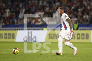 2021-09-25 - Jerome BOATENG of Lyon during the French championship Ligue 1 football match between Olympique Lyonnais and FC Lorient on September 25, 2021 at Groupama stadium in Decines-Charpieu near Lyon, France - OLYMPIQUE LYONNAIS VS FC LORIENT - FRENCH LIGUE 1 - SOCCER