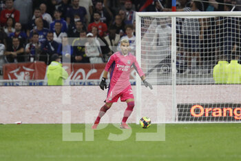 2021-09-25 - Anthony LOPES of Lyon during the French championship Ligue 1 football match between Olympique Lyonnais and FC Lorient on September 25, 2021 at Groupama stadium in Decines-Charpieu near Lyon, France - OLYMPIQUE LYONNAIS VS FC LORIENT - FRENCH LIGUE 1 - SOCCER