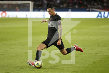 2021-09-25 - Angel Di Maria of PSG during the French championship Ligue 1 football match between Paris Saint-Germain (PSG) and Montpellier HSC (MHSC) on September 25, 2021 at Parc des Princes stadium in Paris, France - PARIS SAINT-GERMAIN (PSG) VS MONTPELLIER HSC (MHSC) - FRENCH LIGUE 1 - SOCCER