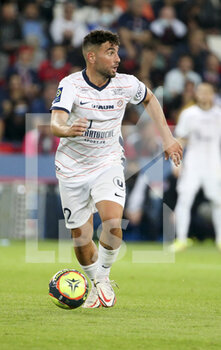 2021-09-25 - Jordan Ferri of Montpellier during the French championship Ligue 1 football match between Paris Saint-Germain (PSG) and Montpellier HSC (MHSC) on September 25, 2021 at Parc des Princes stadium in Paris, France - PARIS SAINT-GERMAIN (PSG) VS MONTPELLIER HSC (MHSC) - FRENCH LIGUE 1 - SOCCER