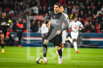 2021-10-15 - Mauro ICARDI of PSG during the French championship Ligue 1 football match between Paris Saint-Germain and SCO Angers on October 15, 2021 at Parc des Princes stadium in Paris, France - PARIS SAINT-GERMAIN VS SCO ANGERS - FRENCH LIGUE 1 - SOCCER