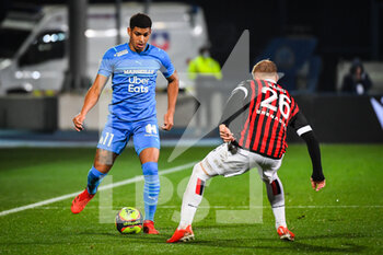 2021-10-27 - Luis HENRIQUE of Marseille during the French championship Ligue 1 football match between OGC Nice and Olympique de Marseille on October 27, 2021 at Stade de l'Aube in Troyes, France - OGC NICE VS OLYMPIQUE DE MARSEILLE - FRENCH LIGUE 1 - SOCCER