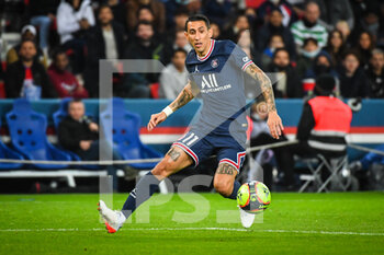 2021-10-29 - Angel DI MARIA of PSG during the French championship Ligue 1 football match between Paris Saint-Germain and LOSC Lille on October 29, 2021 at Parc des Princes stadium in Paris, France - PARIS SAINT-GERMAIN VS LOSC LILLE - FRENCH LIGUE 1 - SOCCER