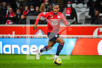 2021-11-06 - Renato SANCHES of Lille during the French championship Ligue 1 football match between LOSC Lille and SCO Angers on November 6, 2021 at Pierre Mauroy stadium in Villeneuve-d'Ascq near Lille, France - LOSC LILLE VS SCO ANGERS - FRENCH LIGUE 1 - SOCCER