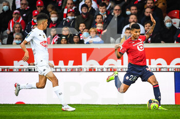 2021-11-06 - REINILDO of Lille during the French championship Ligue 1 football match between LOSC Lille and SCO Angers on November 6, 2021 at Pierre Mauroy stadium in Villeneuve-d'Ascq near Lille, France - LOSC LILLE VS SCO ANGERS - FRENCH LIGUE 1 - SOCCER