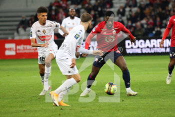 2021-11-06 - Jonathan BAMBA 7 LOSC during the French championship Ligue 1 football match between LOSC Lille and SCO Angers on November 6, 2021 at Pierre Mauroy stadium in Villeneuve-d'Ascq near Lille, France - LOSC LILLE VS SCO ANGERS - FRENCH LIGUE 1 - SOCCER