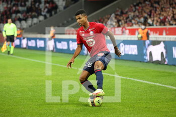 2021-11-06 - Reinildo 28 LOSC during the French championship Ligue 1 football match between LOSC Lille and SCO Angers on November 6, 2021 at Pierre Mauroy stadium in Villeneuve-d'Ascq near Lille, France - LOSC LILLE VS SCO ANGERS - FRENCH LIGUE 1 - SOCCER