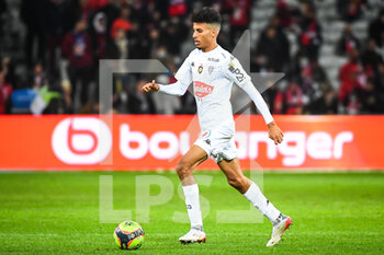 2021-11-06 - Azzedine OUNAHI of Angers during the French championship Ligue 1 football match between LOSC Lille and SCO Angers on November 6, 2021 at Pierre Mauroy stadium in Villeneuve-d'Ascq near Lille, France - LOSC LILLE VS SCO ANGERS - FRENCH LIGUE 1 - SOCCER