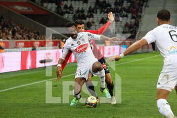 2021-11-06 - Souleyman DOUMBIA 3 Angers during the French championship Ligue 1 football match between LOSC Lille and SCO Angers on November 6, 2021 at Pierre Mauroy stadium in Villeneuve-d'Ascq near Lille, France - LOSC LILLE VS SCO ANGERS - FRENCH LIGUE 1 - SOCCER