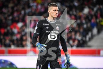 2021-11-06 - Ivo GRBIC of Lille during the French championship Ligue 1 football match between LOSC Lille and SCO Angers on November 6, 2021 at Pierre Mauroy stadium in Villeneuve-d'Ascq near Lille, France - LOSC LILLE VS SCO ANGERS - FRENCH LIGUE 1 - SOCCER